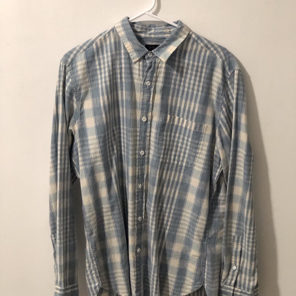 J. Crew Secret Wash Shirt (Large)